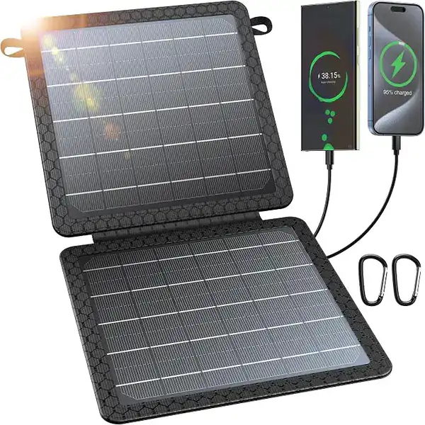 BLAVOR — carregador solar portátil de 10 W — presente para quem gosta de viajar