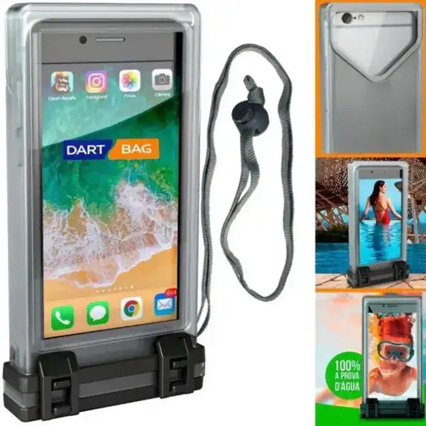 Dartbag — bolsa estanque para celular Action G — presente para quem gosta de viajar