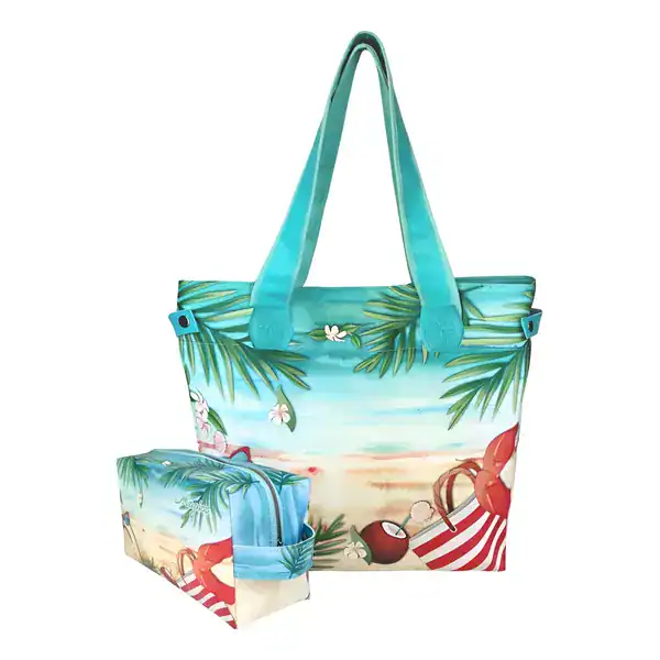 Bolsa Feminina Impermeável Necessaire Praia — guia de presentes de praia da Presendicas