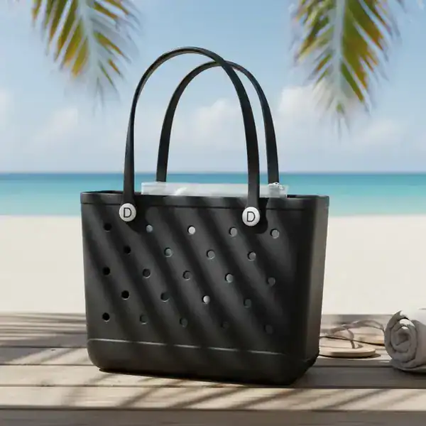 Bolsa Praia Feminina Eva Impermeável Média Com Bolso Interno — guia de presentes de praia da Presendicas