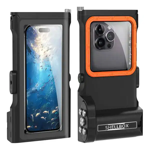 Capa Ip68 Mergulho Profissional — guia de presentes de praia da Presendicas