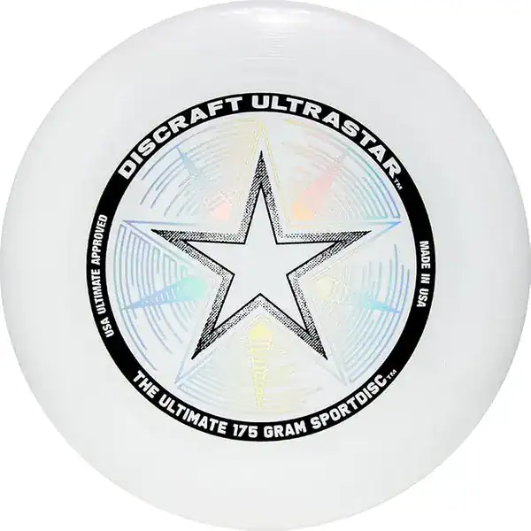 Frisbee Discraft 175 Gram White Ultrastar Sport Disc — guia de presentes de praia da Presendicas