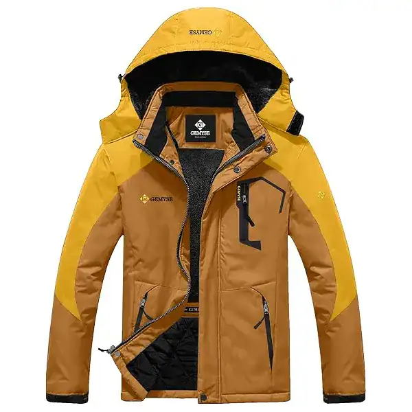 GEMYSE — jaqueta de chuva masculina à prova d'água — presente para quem gosta de viajar
