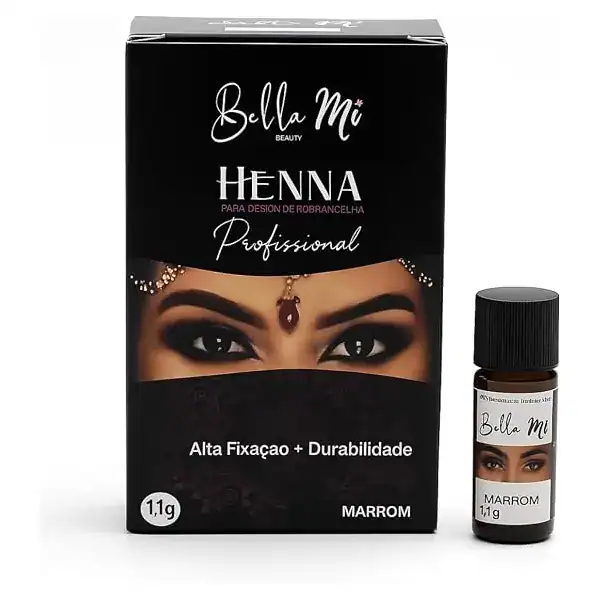 Bella Mi — Henna para Sobrancelhas — guia de presentes de sobrancelha e cílios da Presendicas