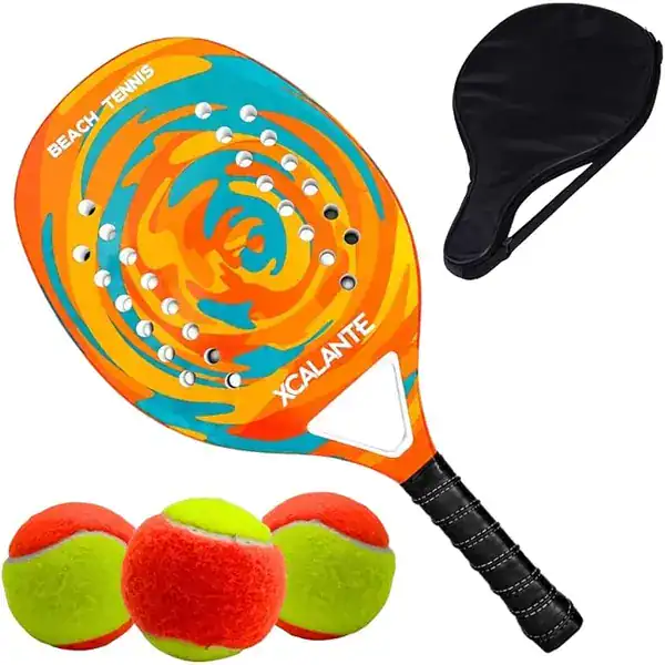 Kit Raquete Para Beach Tennis Profissional — guia de presentes de praia da Presendicas