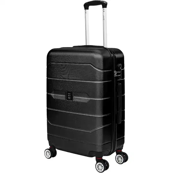 Mala de viagem 23 kg Tokio Swiss Move — preta — presente para quem gosta de viajar