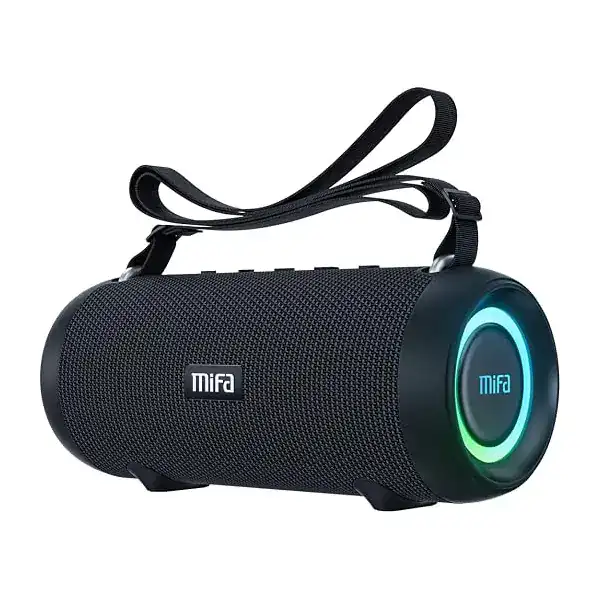 MIFA A90 Caixas de Som Portáteis Bluetooth — guia de presentes de praia da Presendicas
