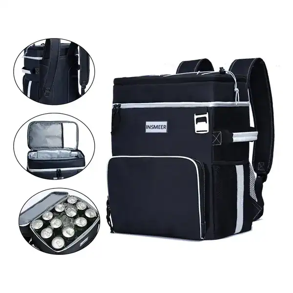 Mochila térmica cooler Insmeer 25 L impermeável — presente para quem gosta de viajar